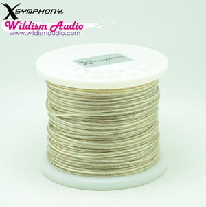 Xsymphony 法國純銀 LITZ 漆包處理 25股 0.12MM 散線