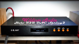 PRE ORDER NOW~! 早鳥優惠~! 最新 Holo Audio R2R 解碼 泉二 Spring2 World First Support DSD1024 / PCM1.536M R2R System